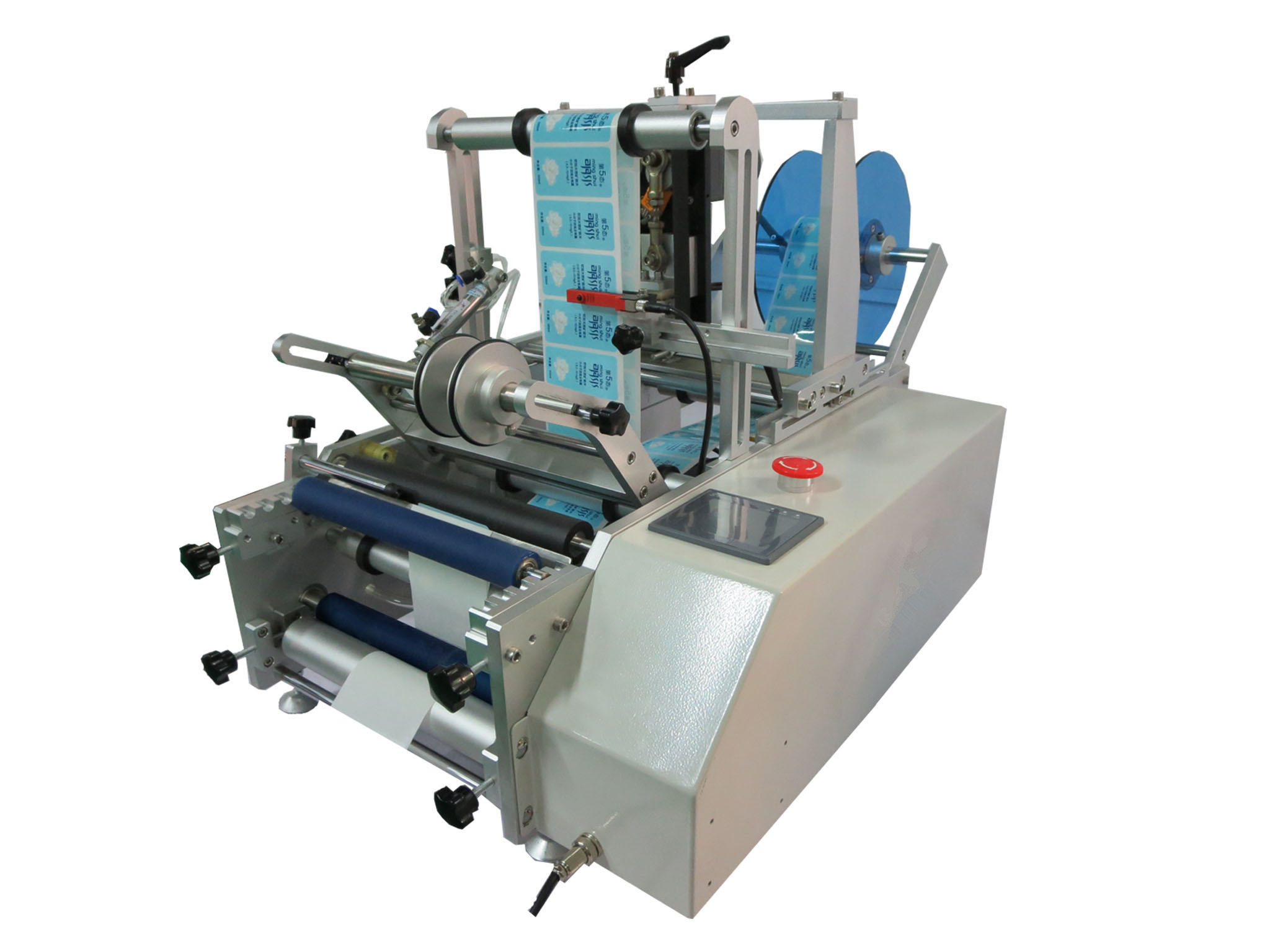 High Quality Willdone Automatic Sticker Labeling Machine For round bottle sticker labeling machine