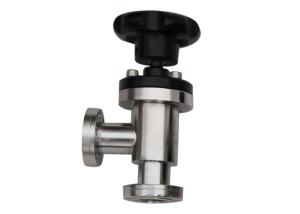 Wholesale Stainless Steel Vat Angle Valve KF Flange Leak Rate ≤1.3×10-10 Pa.M3/S from china suppliers