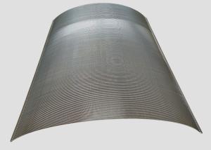 Wholesale Water Well Wedge Wire Screen Sieve V- Wire Curved Bend Shape with 0.1mm Slot from china suppliers
