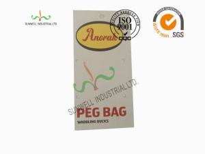 Wholesale End Fold / Center Fold Clothing Hang Tags CMYK Printing Lamination Finishing from china suppliers