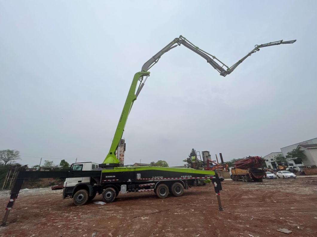 Zoomlion 52m Concrete Pump Truck Remanufactured, Factory Direct Sale