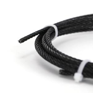 Wholesale High Tensile Strength Stainless Steel Wire Rope All Black For Wire Use from china suppliers