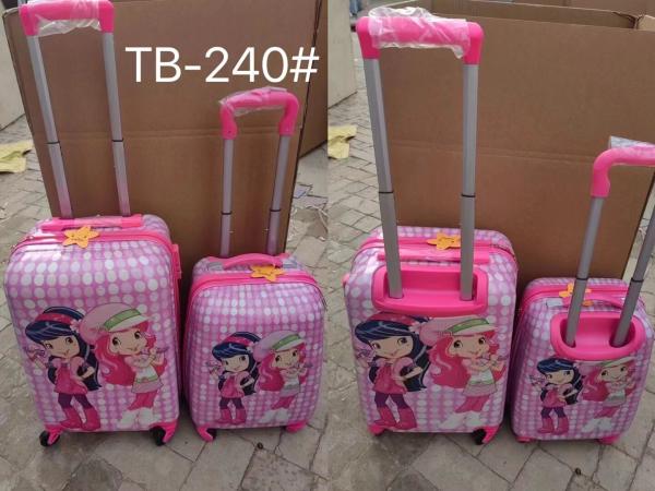 Customized Cartoon Suitcase Children Rolling Luggage Bag Kids Trolley Case