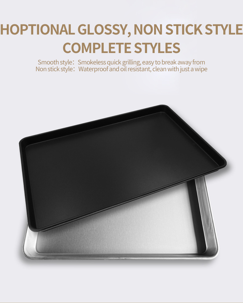 Aluminum Alloy Perforated Baking Sheet Pan Tray for Oven with Hollow Design