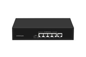 Wholesale 5 Port 100M AI Industrial Gigabit PoE Switch Portable RTL8309N from china suppliers