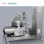horizontal rubber waste oil disc centrifuge separator for oil milk disc stack