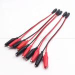 30cm DC 5.5x2.1mm Male Female to Dual Alligator Clips Power Supply DC Cable