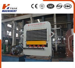 Wholesale Hydraulic Plywood Lamination Machine / 25KW Mdf Hot Press For Wood from china suppliers