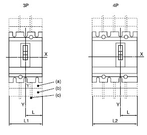 NS Series Moulded Case Adjustable Circuit Breaker Leakage Protection