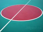 Anti - Ultraviolet Outdoor Multifunctional Sport Court Flooring Basketball Court