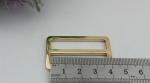 Factory outlets gunmetal zinc alloy 37 mm adjustable slide buckles for handbag