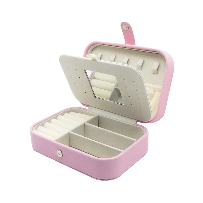 Mini Jewelry Travel Case, Portable Jewelry Storage for Packaging Rings Earrings Necklace, Wedding Party Gift Box
