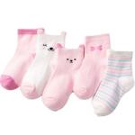 organic cotton Printed Picture Socks Slipproof For Newborn Baby