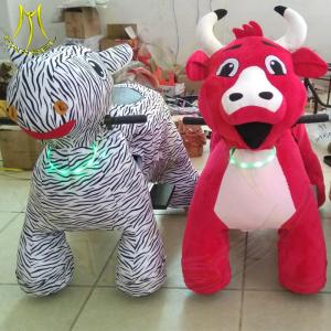 Wholesale Hansel shopping mall game electric walking animal large plush ride toy from china suppliers