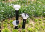Aluminum 5W Solar Garden Lawn Lights 50000H IP44 Warm White Solar Landscape