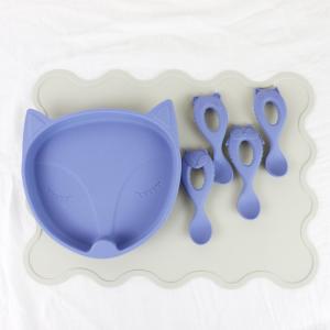 Wholesale Colorful Personalised Silicone Placemats Eco Friendly For Toddler Baby from china suppliers