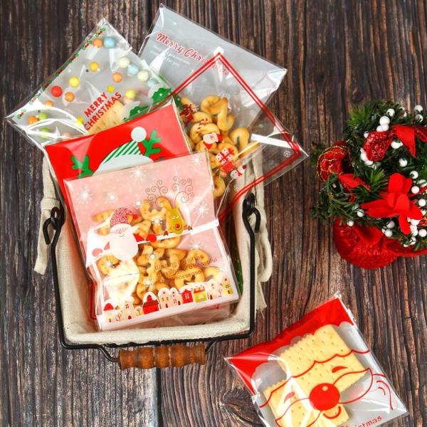 Wholesale high quality Printing opp self adhesive plastic bag for Christmas