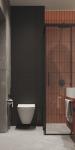 Modern Style Storage Cabinet Bathroom Wall Mounted Wooden Support for Custom