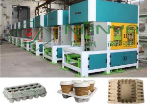 Wholesale Pulp Molding Cup Holer 30KW Hot Press Forming Machine from china suppliers