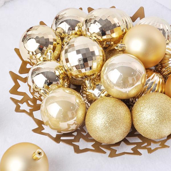 Festival Decoration Pick 36 PCS Shatterproof Christmas Ball Ornaments Set for