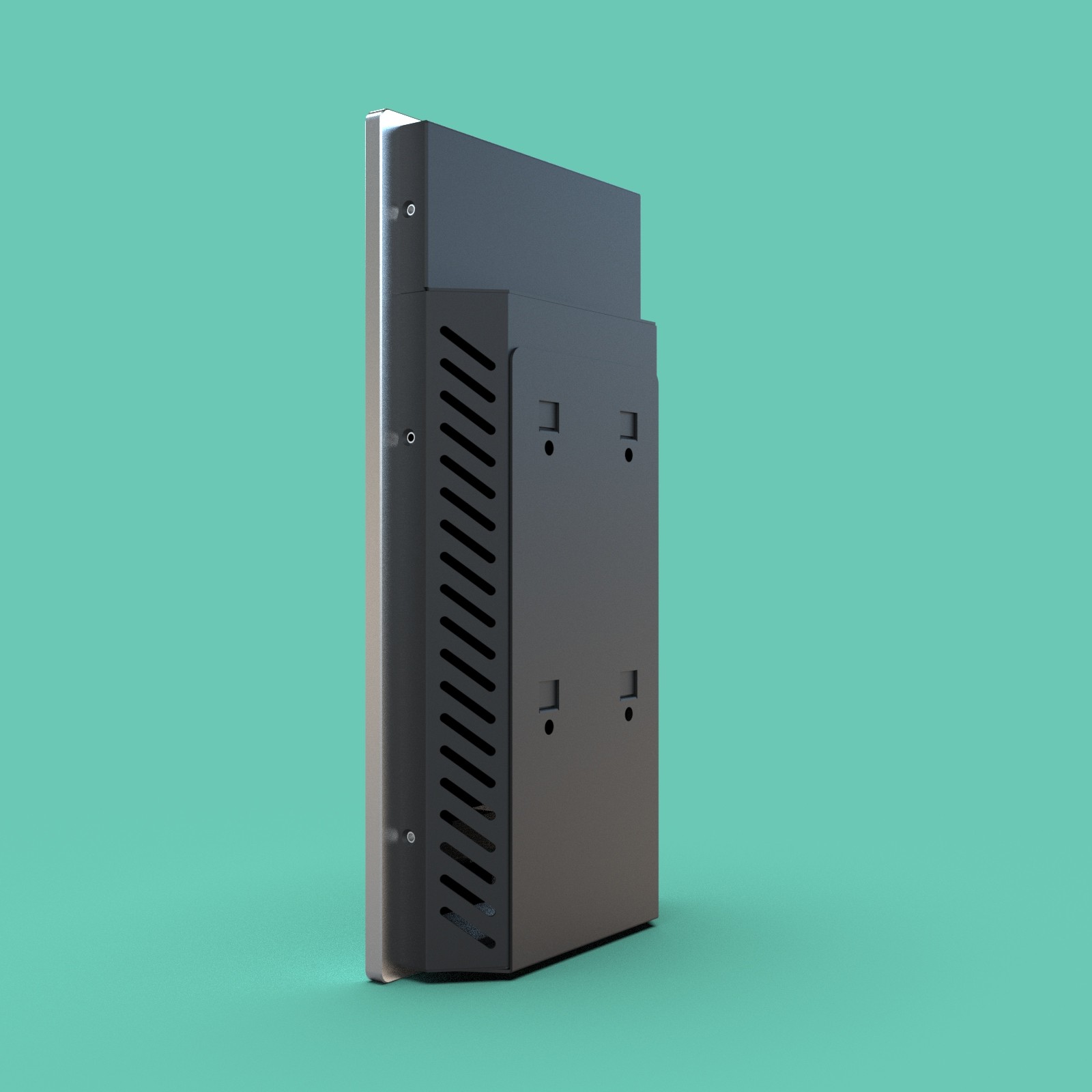 JP1113 Vertical Wall-Mounted Fingerprint & Face Recognition 10.1-inch Visual Intercom Access Control Terminal Large Capacity Storage