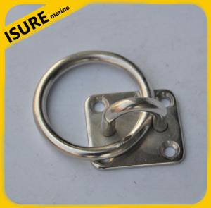 Wholesale STAINLESS STEEL SQUARE SWIVEL EYE PLATE BOAT MARINE from china suppliers