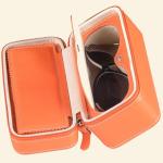 Best Selling custom made leather Promotional Sunglass Case