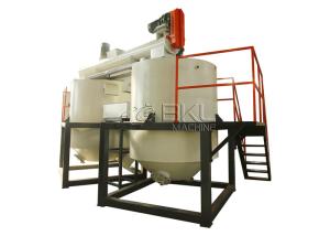 Wholesale PET Bottle Flakes Hot Washing Machine Recycling 5.5KW SS304 from china suppliers