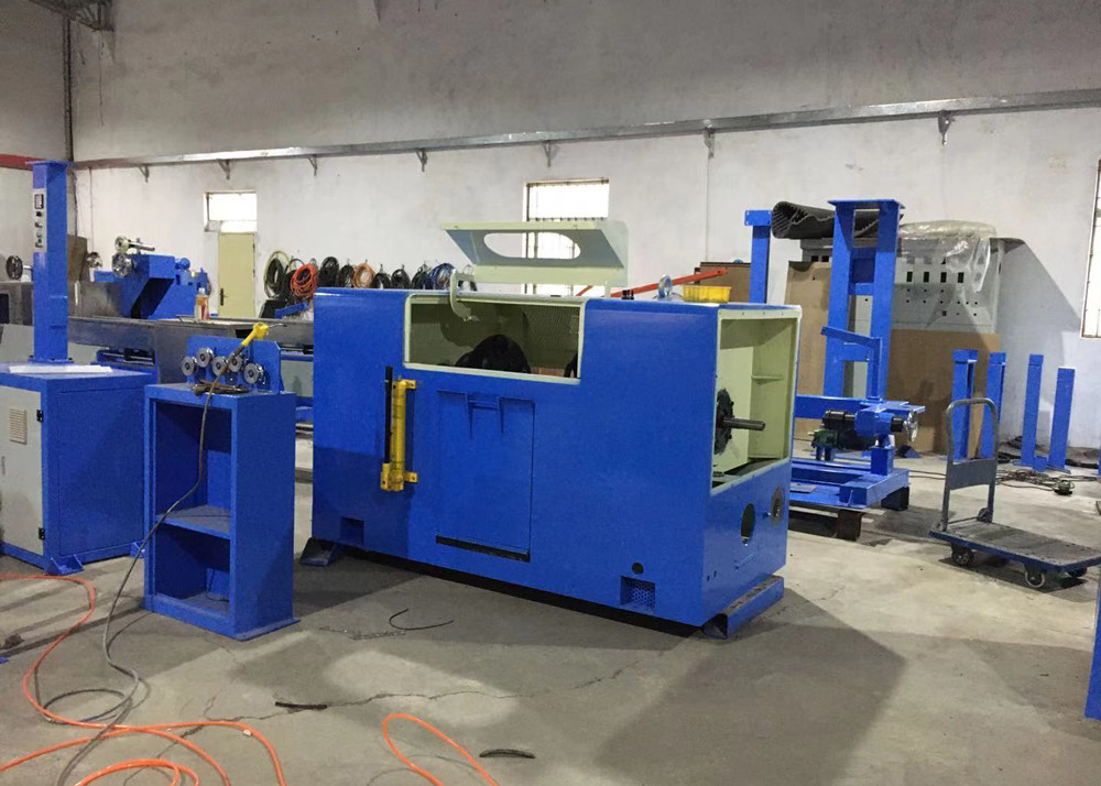 630 Stranding Copper Bunching Machine Line For Cable 1.5 2.5 Square Mm Twisting