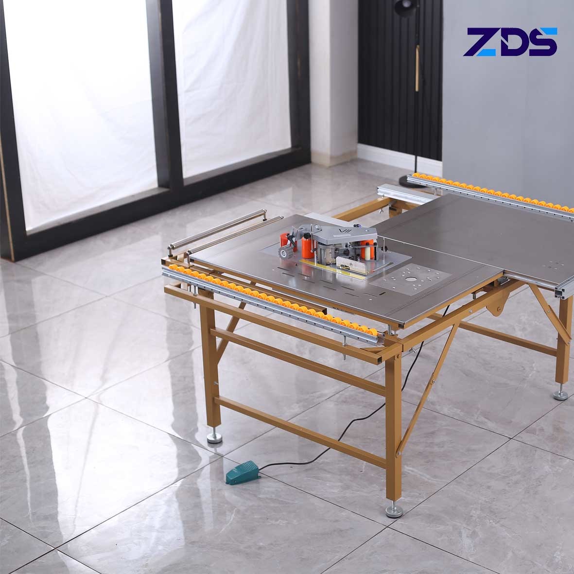 500*300mm Manual Mini Woodworking Edge Bander Compact Edge Banding Machine