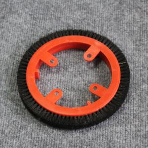 Wholesale Stenter Machine Parts Krantz Finishing Machine K10 Type Brush Wheel Red Plastic Body Black Brush Wheel from china suppliers