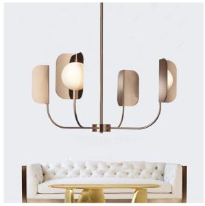 Wholesale Nordic rose chandelier Metal G9 Led Living Room Plate Shiny Bedroom LEAF Chandelier(WH-MI-344) from china suppliers