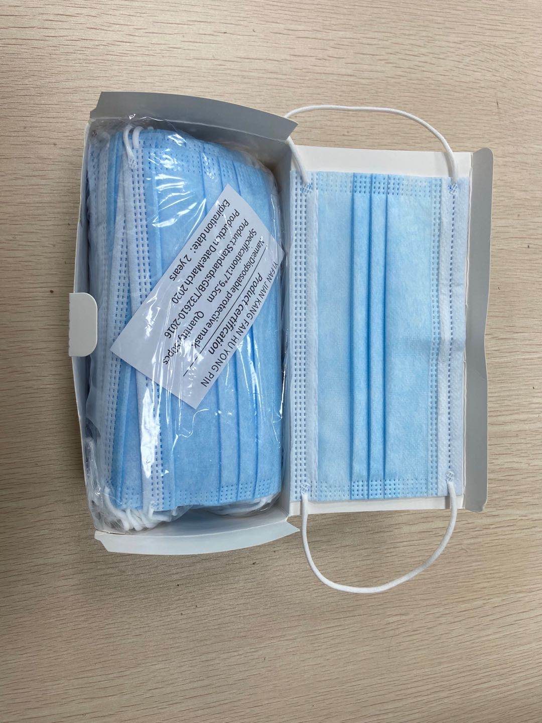 Three Layers Dust Proof Face Mask Easy Breathing OEM Design For Children