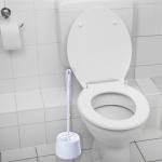 PP Bowl 13x40.5cm Toilet Cleaner Brush Bathroom Toilet Cleaning Brush