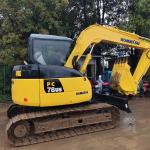 Original Used Mini Excavator Komatsu PC78 0.3m³ Bucket Capacity