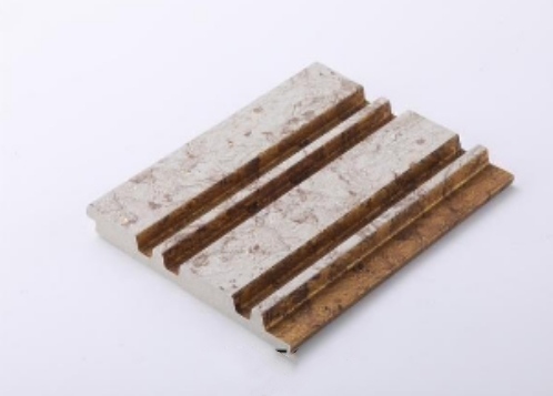 Interior Decoration Fluted Wall Panels Wooden Grain Design and Textured Wooden Grains
