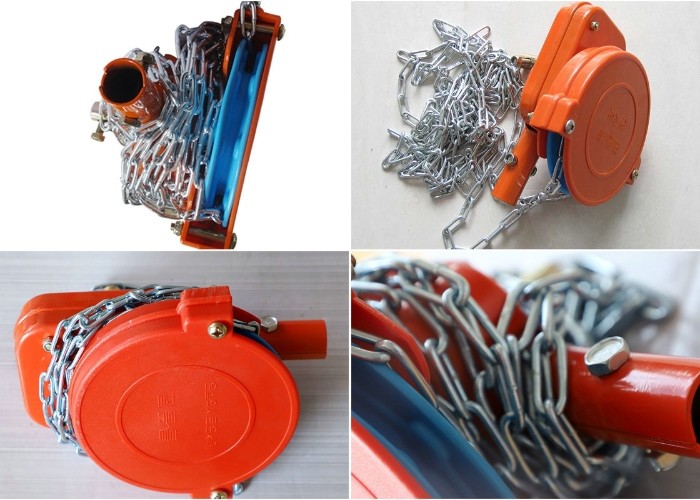 Manual Roll Up Motor Machine For Greenhouse Orange Blue Film Roller For Roof Ventilation And Shade Net