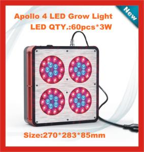 Wholesale Promotion! 132W(60x3w) Apollo 4 Led grow light,support customized ratio without extra cost from china suppliers