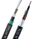 Underground Fiber Optical Cable Stranded Loose Tube Armored Fiber Optic Cable
