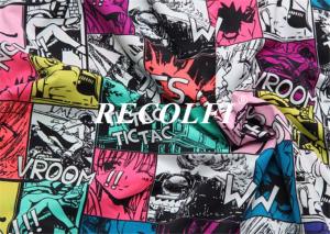 Wholesale Comic Printing Activewear Made From Recycled Plastic Polyester Stretch Fabric from china suppliers