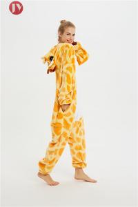 China Wholesale Soft Flannel Fleece Funny Giraffee pajamas Mascot Costumes on sale