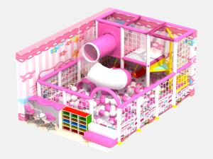 Wholesale Candy House childrens soft play area , Anti crack indoor foam play structures from china suppliers