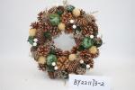 Wholesale Artificial Christmas Door Decoration Supplies Nature Pine Cone Large