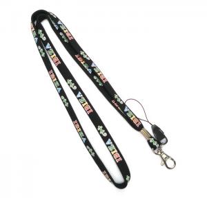 Wholesale Half Buckle Metal Reflective Lanyards , Safety Breakaway Badge Lanyards from china suppliers