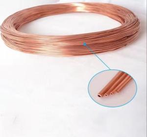 Wholesale 3m ASME Pancake Seamless Copper Pipe Coil C44300 Admiralty Brass Tube from china suppliers