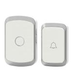 Audio Only Doorbell Waterproof IP44 300m Range Wireless Door Chime