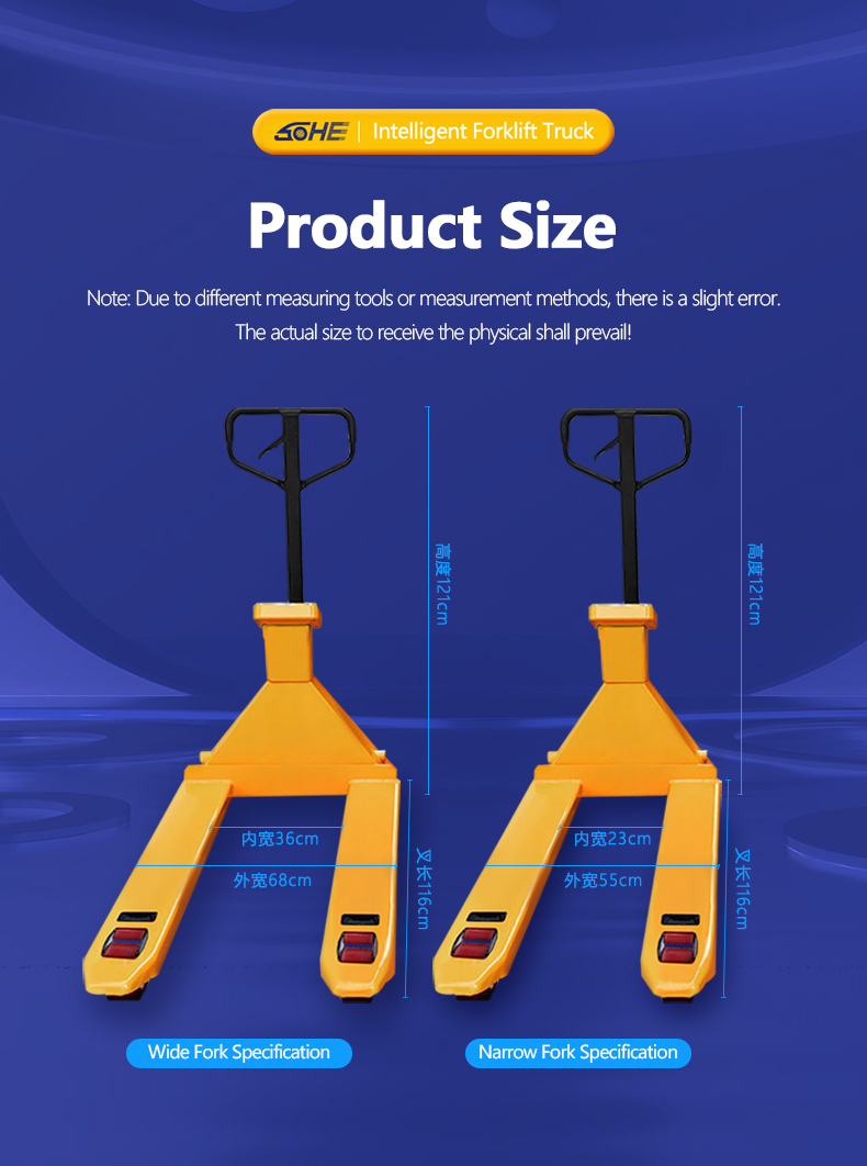 Leading of SOHE Smart Windows Forklift Scales with Tray Scale Entry and Exit System