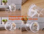 clear cylinder circular promotional storage pvc zipper closure cosmetic bags,