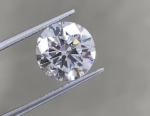 IGI Certified Hearts And Arrows 3ct Round Cut Laboratory Grown CVD Diamond