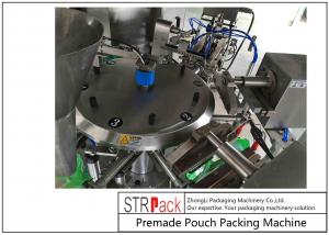 Wholesale Laundry Detergent Liquid Soap Doypack Standup Pouch Packing Filling Sealing Packing Machine for Liquid Product from china suppliers